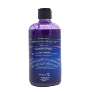 Shampoo Iris 2.2 – Antigiallo per  Capelli Bianchi e Biondi – 500 ml